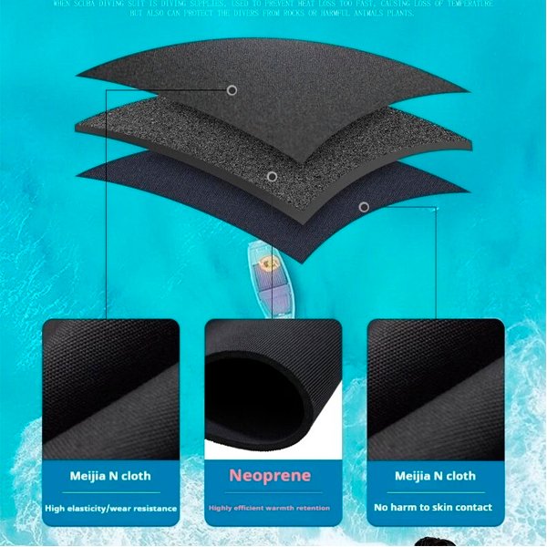 TRAJE PARA BUCEO NEOPRENO MF311